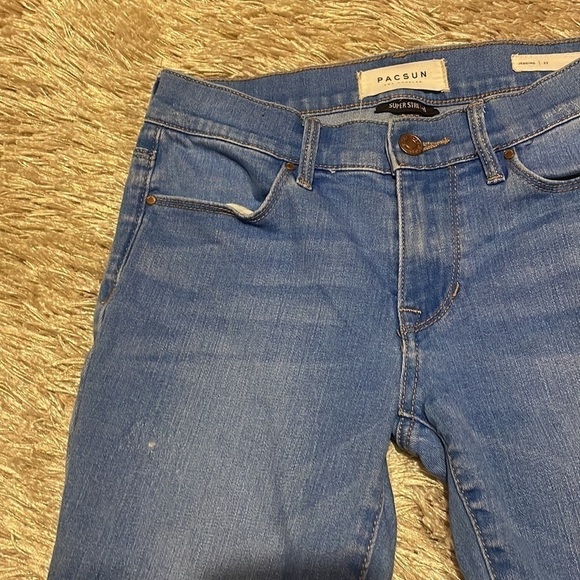 𝅺PACSUN‎ Super Stretch Jeggings Size 23 - Picture 4 of 14